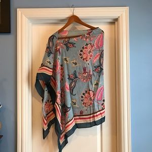 Spartina 449 poncho - gorgeous floral 🌸🌺🌸🌺